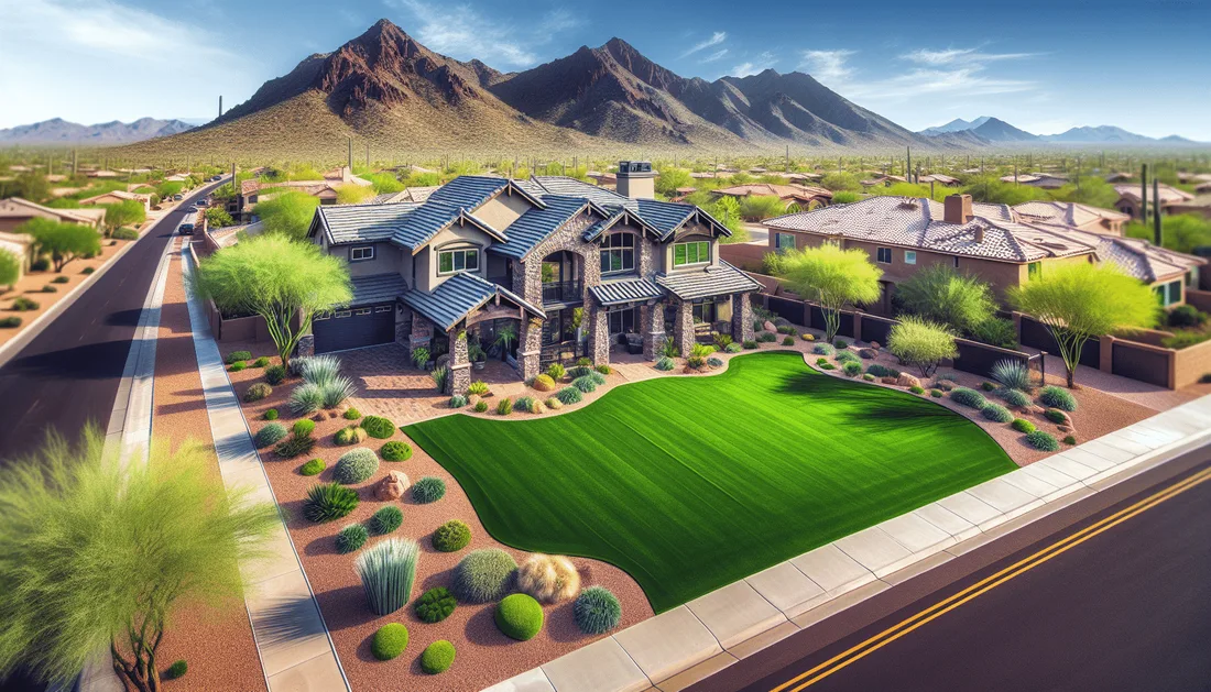 Reference image accompanying How to Choose the Best Artificial Turf for Your Lawn