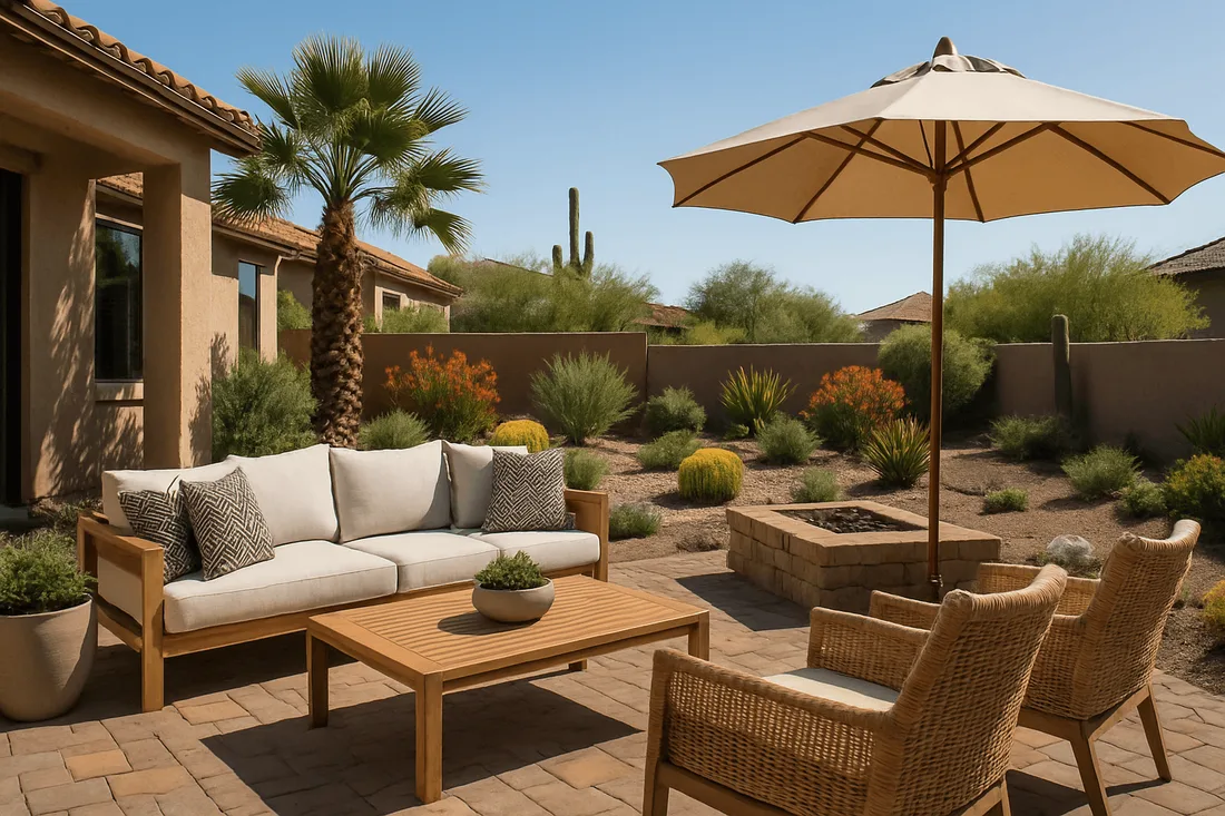 Reference image accompanying Outdoor Living Spaces: Tips for a Comfortable and Chic Setup