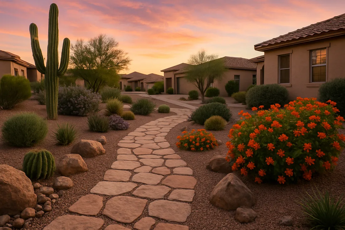 Reference image accompanying Stone Walkways for Small Gardens: Creative Ideas