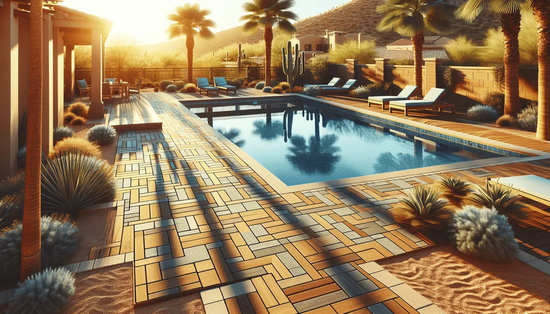 Reference image accompanying Why Pool Deck Pavers Are the Best Choice for Your Poolside