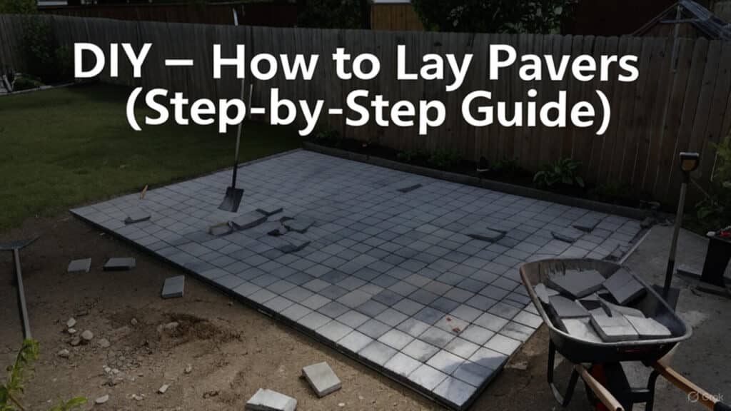 Read more about the article DIY – How to Lay Pavers (Step-by-Step Guide)