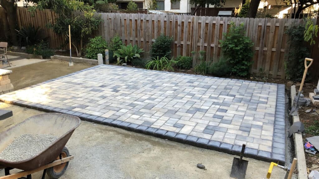 DIY – How to Lay Pavers (Step-by-Step Guide) 10 Step 9 Clean Up and Enjoy Your New Space