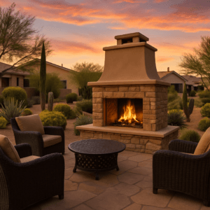 Read more about the article Outdoor Fireplace Ideas to Warm Up Your Patio